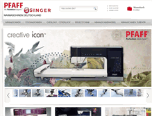 Tablet Screenshot of naehmaschinen-mannheim.de
